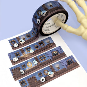 Haunted House Squish Washi Tape